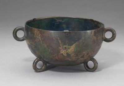 图片[2]-Dui food container with rings, Warring States period (475-221BCE)-China Archive